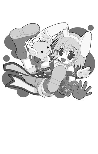 novice and angeling (ragnarok online) drawn by mima_chi