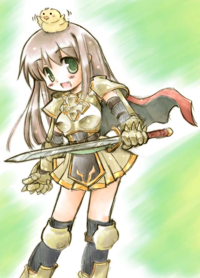 lord knight (ragnarok online) drawn by exp_mochi