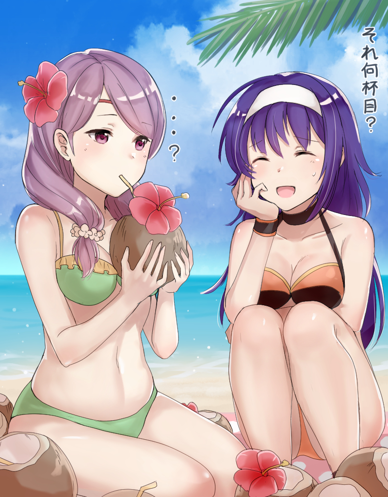mia and ilyana (fire emblem and 2 more) drawn by haru_(nakajou-28)