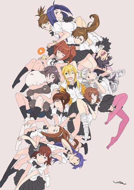 hoshii miki, amami haruka, kikuchi makoto, shijou takane, minase iori, and 7 more (idolmaster) drawn by uki_atsuya