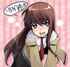 makise kurisu (steins;gate) drawn by watarizora_tsubamemaru
