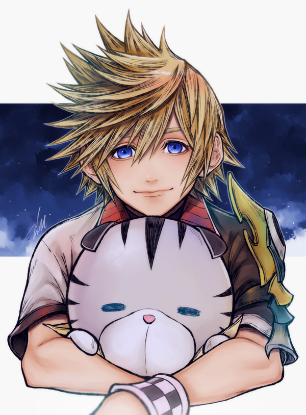 ventus and chirithy (kingdom hearts and 1 more) drawn by mim_(mimya0600)