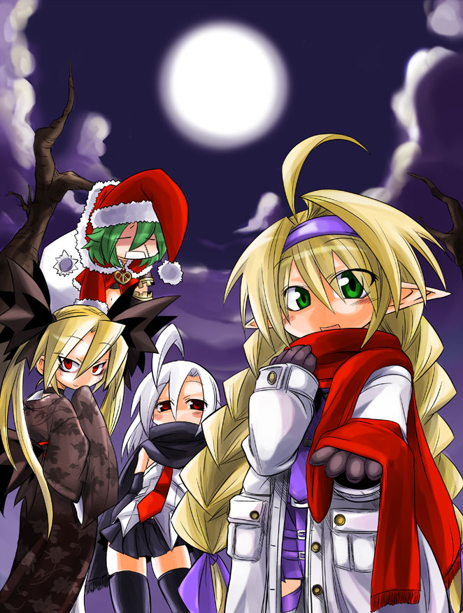 alice, fila, kamagami chocola, and emilia (original and 1 more) drawn by kobayashi_tetsuya