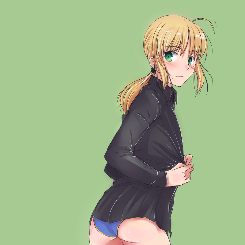artoria pendragon and saber (fate and 1 more) drawn by tusia