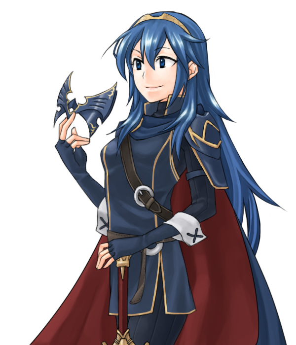 lucina and marth (fire emblem and 1 more) drawn by hazuki_(nyorosuke)
