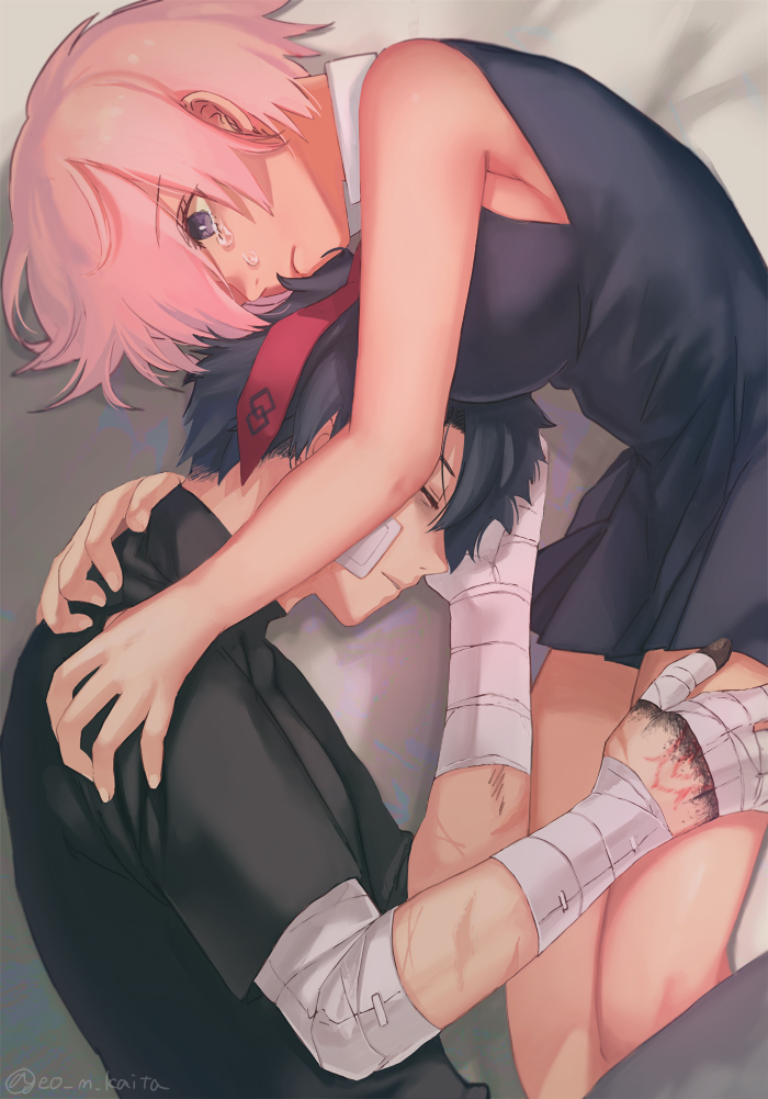 mash kyrielight and fujimaru ritsuka (fate and 1 more) drawn by kaita_(mokamilkcup)