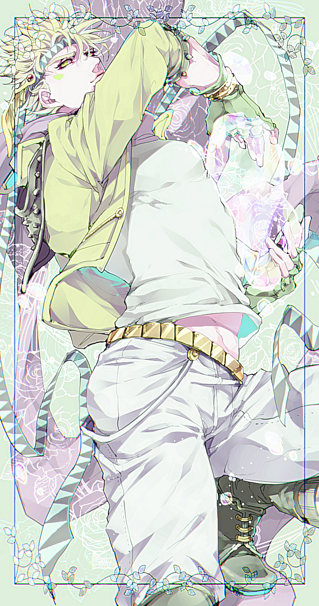 caesar anthonio zeppeli (jojo no kimyou na bouken and 1 more) drawn by kiki_(re_6xxx)