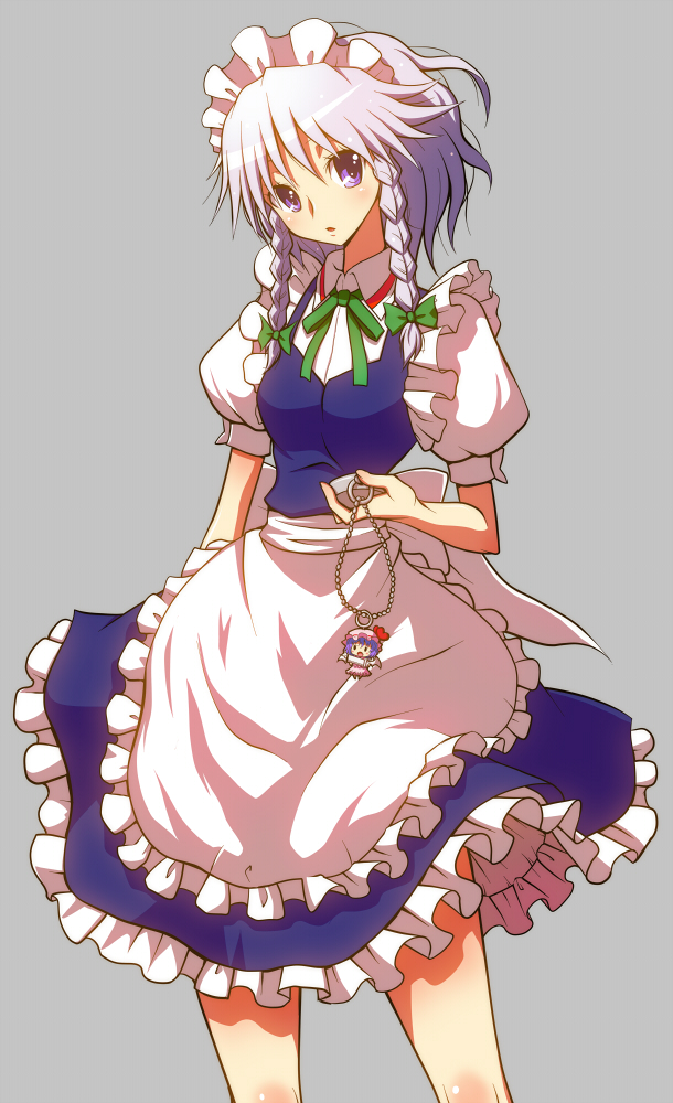 remilia scarlet and izayoi sakuya (touhou) drawn by shirono