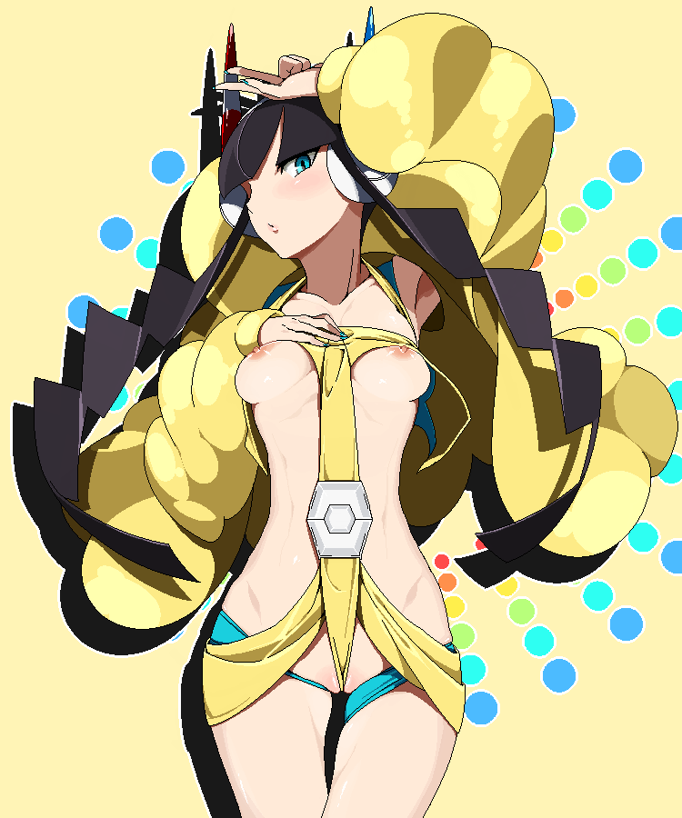 elesa (pokemon and 1 more) drawn by agemono