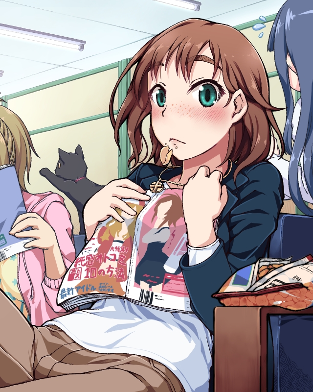 sajo yukimi and kate (idolmaster and 1 more) drawn by todome