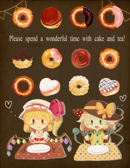 flandre scarlet and komeiji koishi (touhou) drawn by moyo_(amaniwa)