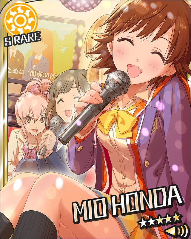 jougasaki mika, maekawa miku, and honda mio (idolmaster and 1 more)
