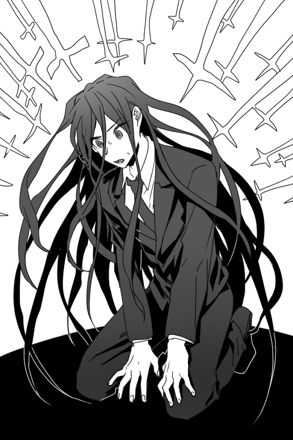kamukura izuru (danganronpa and 1 more) drawn by uurin