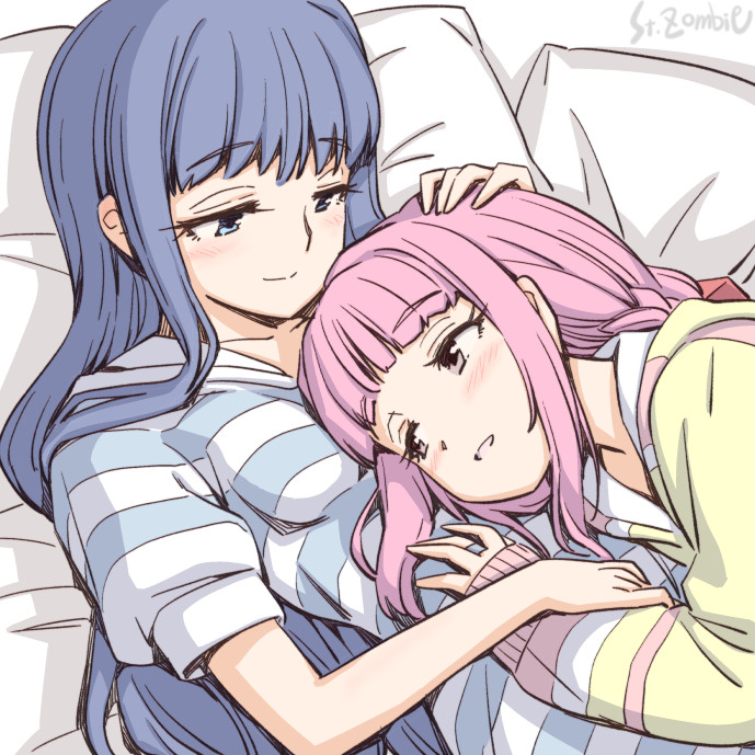 tamaki iroha and nanami yachiyo (mahou shoujo madoka magica and 1 more) drawn by studiozombie