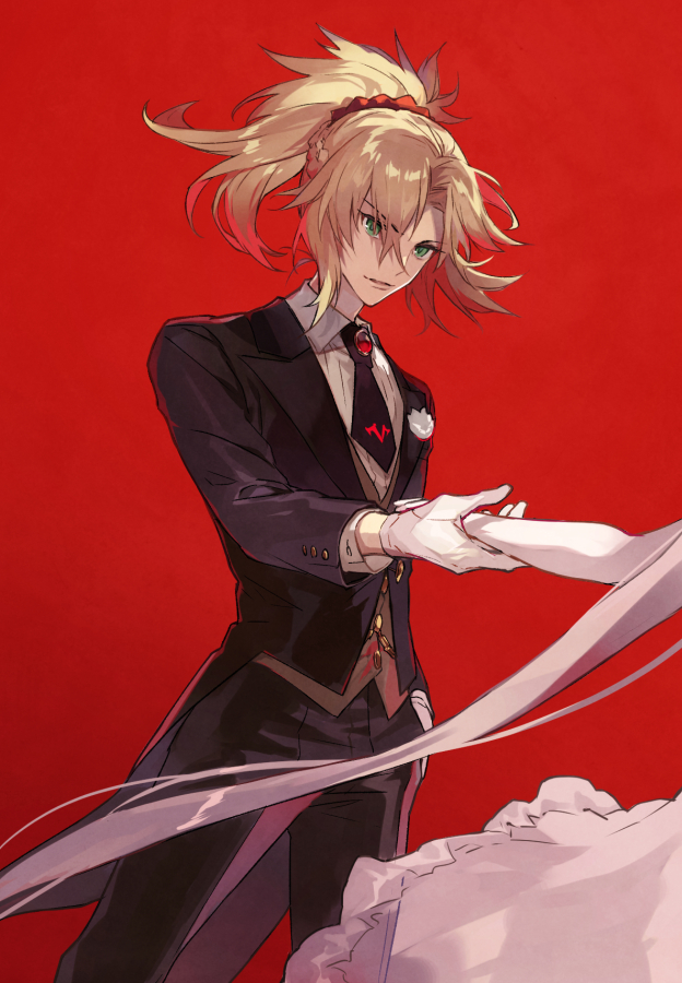 mordred (fate and 1 more) drawn by itefu