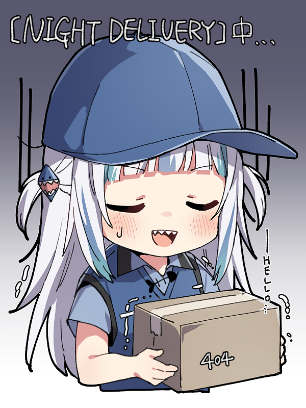 gawr gura (hololive and 2 more) drawn by tsuka