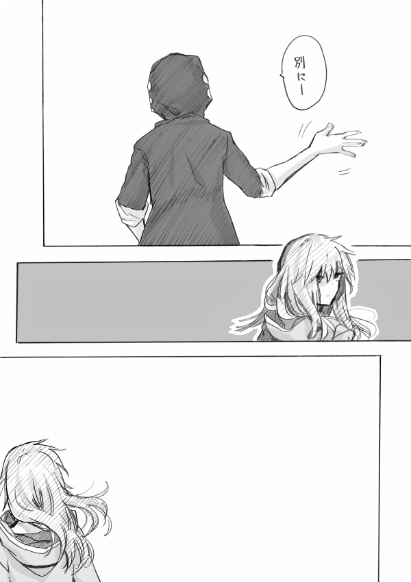 kido tsubomi and kano shuuya (kagerou project) drawn by saotome_hiyori