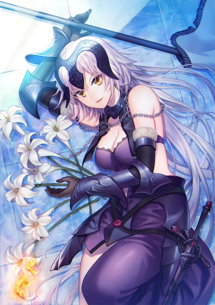 jeanne d'arc alter (fate and 1 more) drawn by yamigo