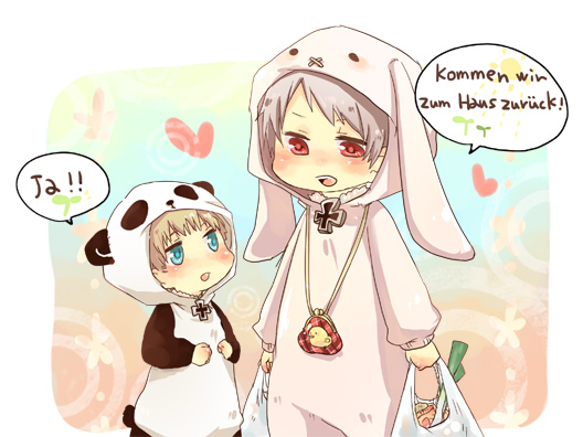 prussia and germany (axis powers hetalia) drawn by tobi_(one)