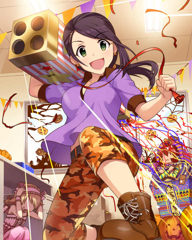 morikubo nono, yamato aki, and ueda suzuho (idolmaster and 1 more)