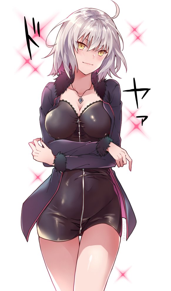 jeanne d'arc alter (fate and 1 more) drawn by harugano