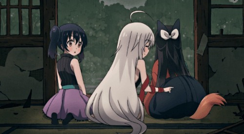 chiya, tatsumi kon, yukimi koume, and natsume nono (urara meirochou)