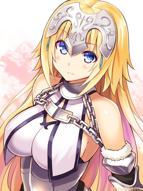 jeanne d'arc (fate and 2 more) drawn by hisen_kaede