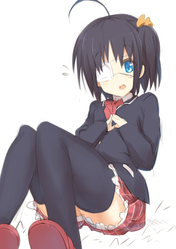 takanashi rikka (chuunibyou demo koi ga shitai!) drawn by sora_to_umi