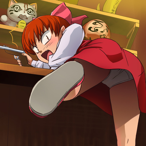 nekomusume (gegege no kitarou) drawn by haruyama_kazunori