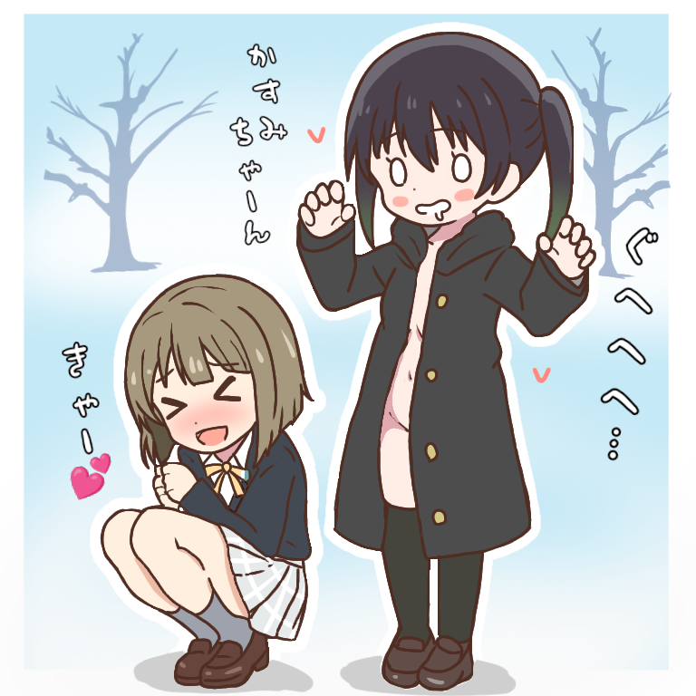 takasaki yu and nakasu kasumi (love live! and 1 more) drawn by mukiryoku_bato