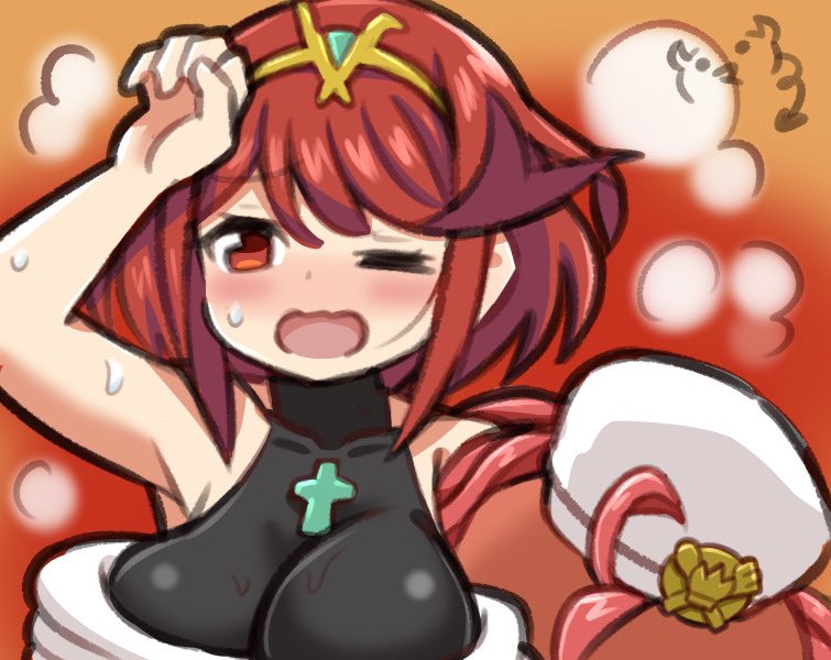 pyra and manana (xenoblade chronicles and 2 more) drawn by ma2acworks
