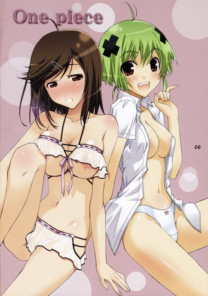 ninagawa amuro and shizuoka mirei (kenkou zenrakei suieibu umishou) drawn by hasumi_elan and wanashiro_giovanna
