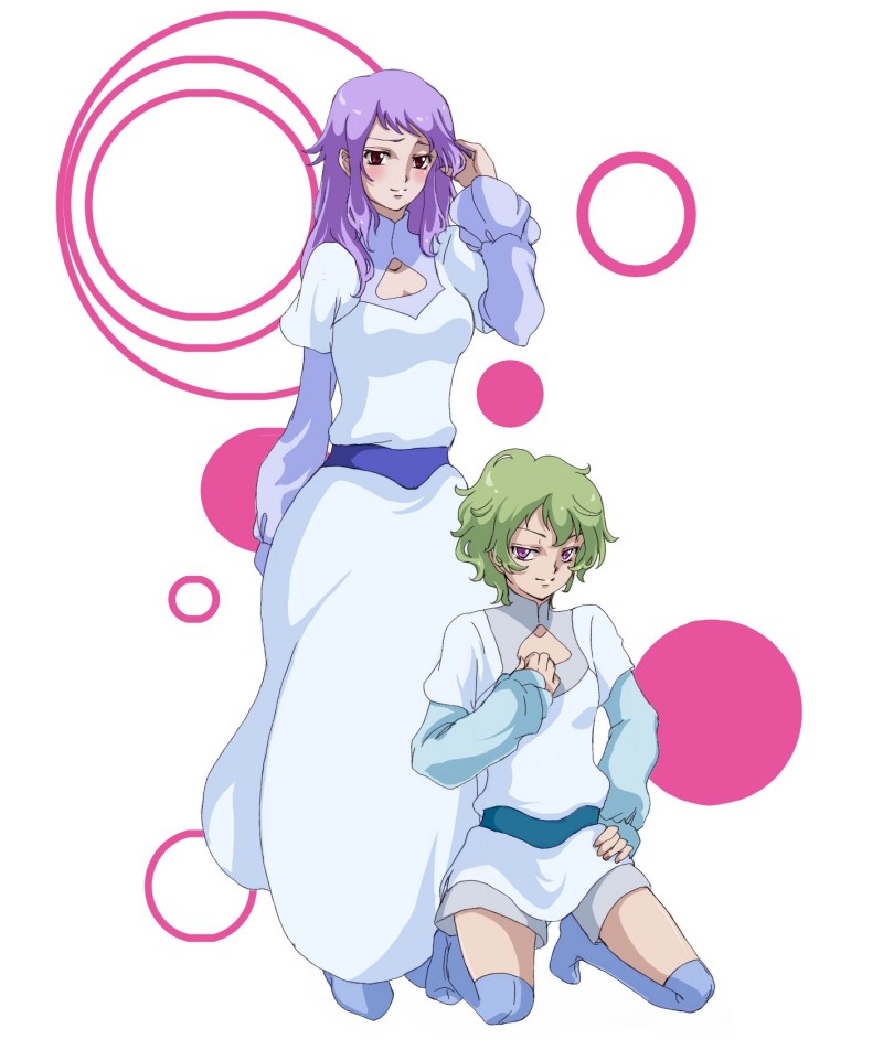 anew returner and hilling care (gundam and 1 more) drawn by aucie