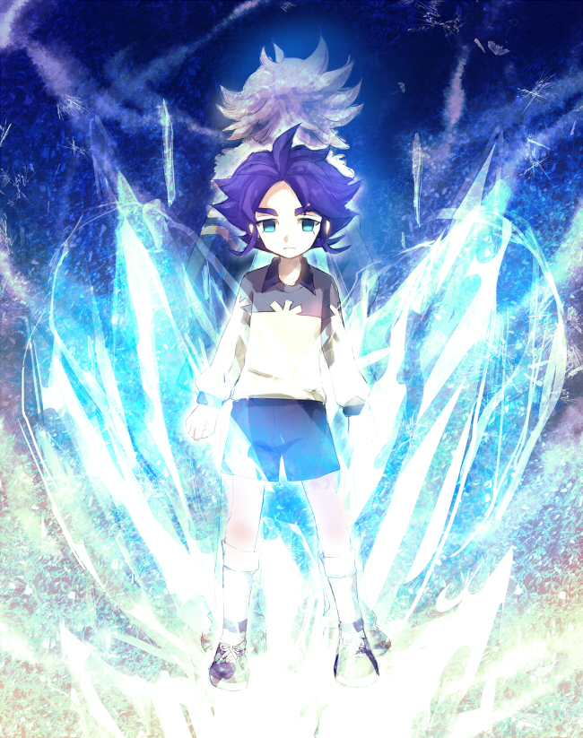 fubuki shirou and yukimura hyouga (inazuma eleven and 1 more) drawn by aofujiake