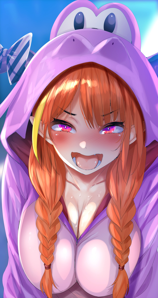 kiryu coco (hololive) drawn by fumihiko_(fu_mihi_ko)