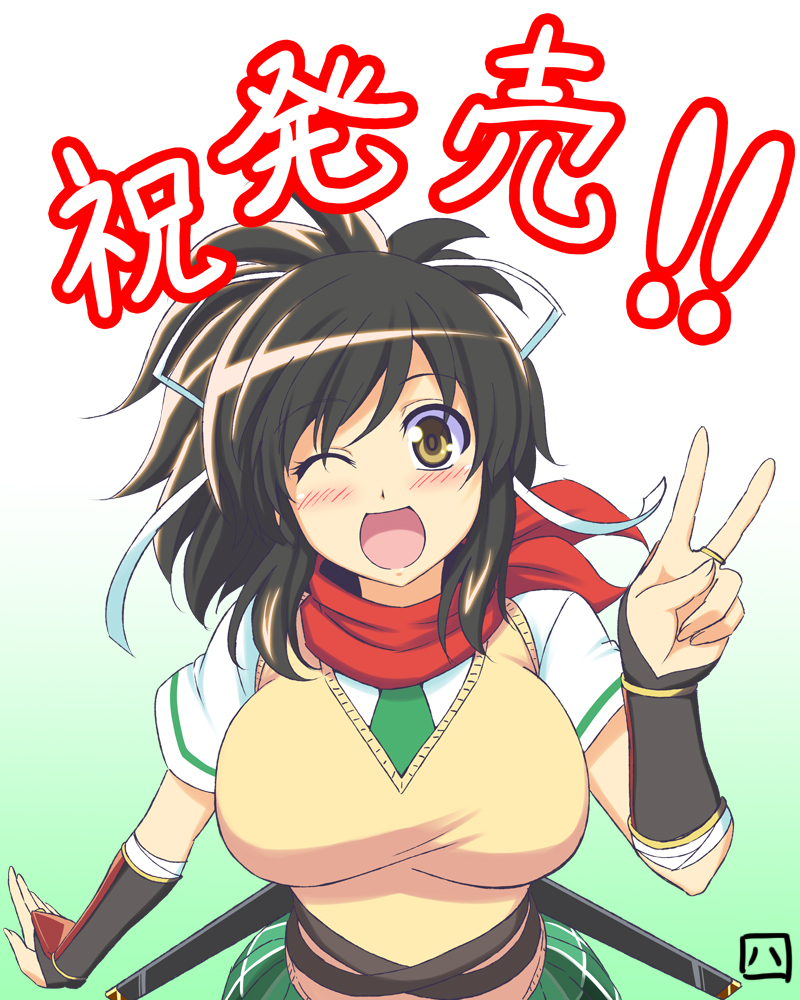 asuka (senran kagura and 1 more) drawn by h-new