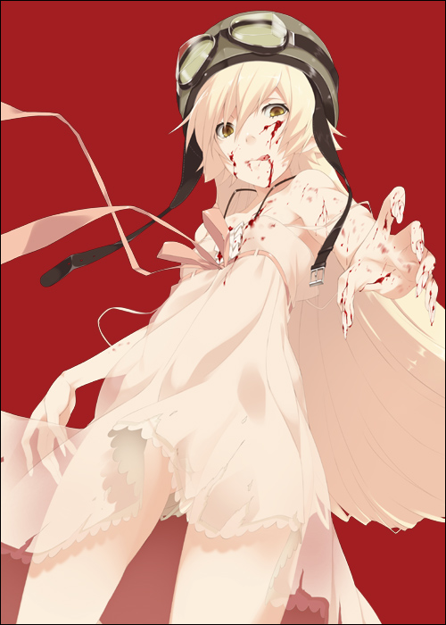 oshino shinobu (monogatari and 1 more) drawn by mizuki_makoto