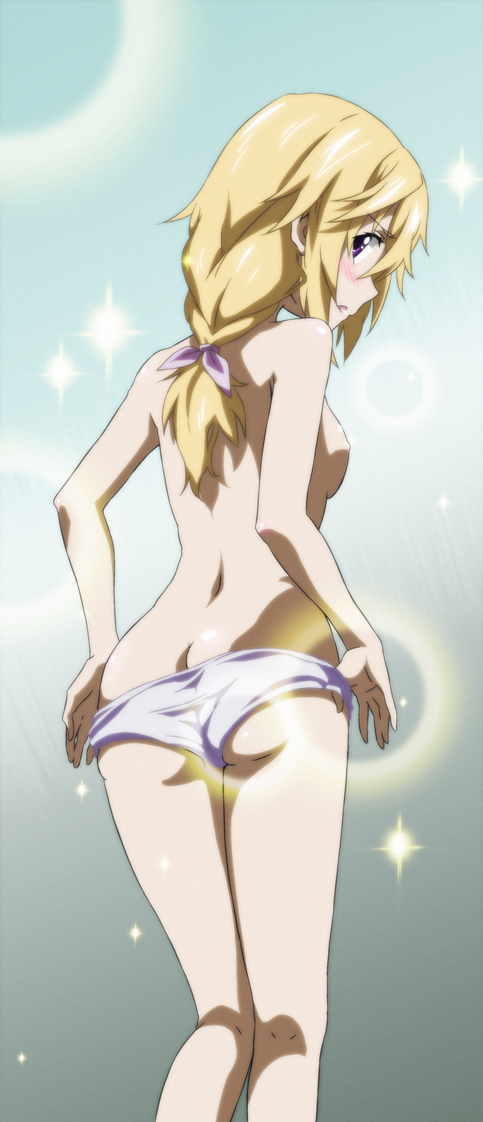 charlotte dunois (infinite stratos) drawn by tappa_(esperanza) and yataneko_(echigo)
