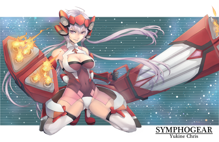 yukine chris (senki zesshou symphogear) drawn by kiri_(regulaton)