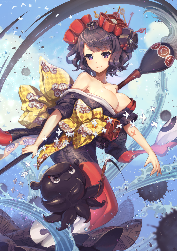 katsushika hokusai and tokitarou (fate and 1 more) drawn by kittika_thaworn