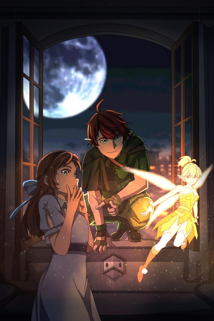 tinker bell, peter pan, and wendy darling (walt disney's peter pan)