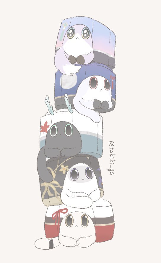 dan heng, blade, jingliu, jing yuan, yingxing, and 2 more (honkai and 1 more) drawn by takibi_gs