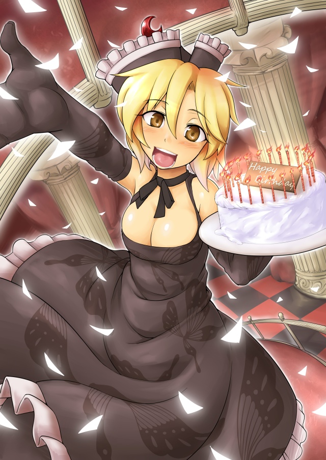 lunasa prismriver (touhou) drawn by toritora