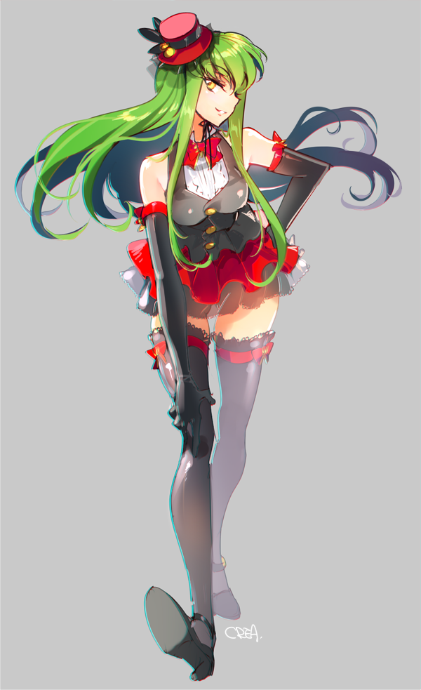 c.c. (code geass and 1 more) drawn by creayus