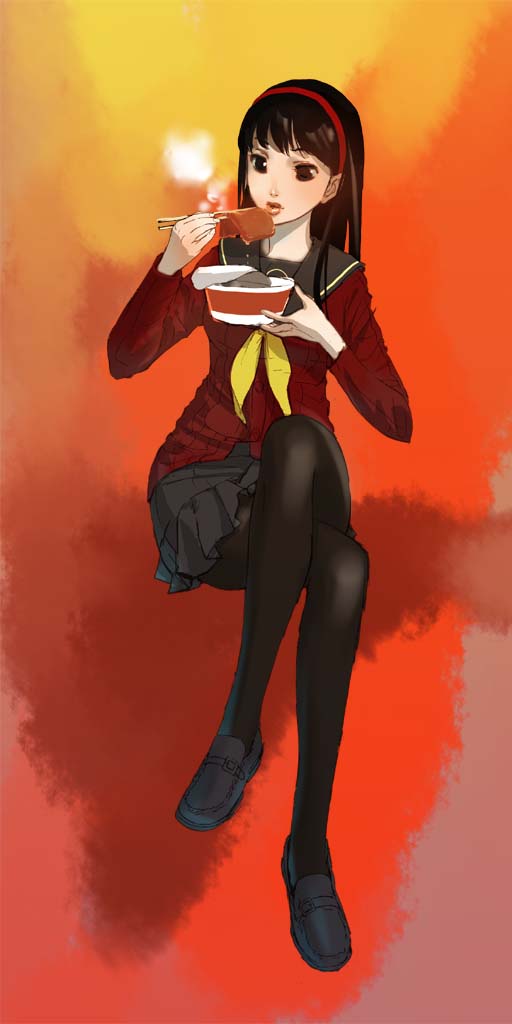 amagi yukiko (persona and 1 more) drawn by nucca_dzuke
