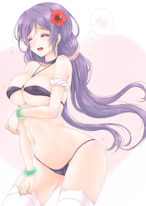 tojo nozomi (love live! and 1 more) drawn by frapowa