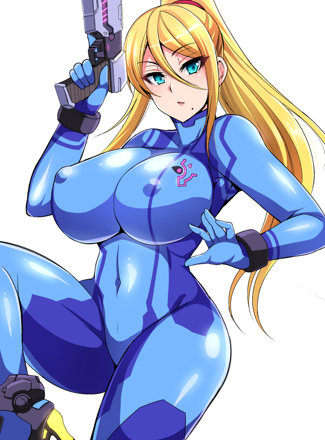 samus aran (metroid and 1 more) drawn by nishida_megane