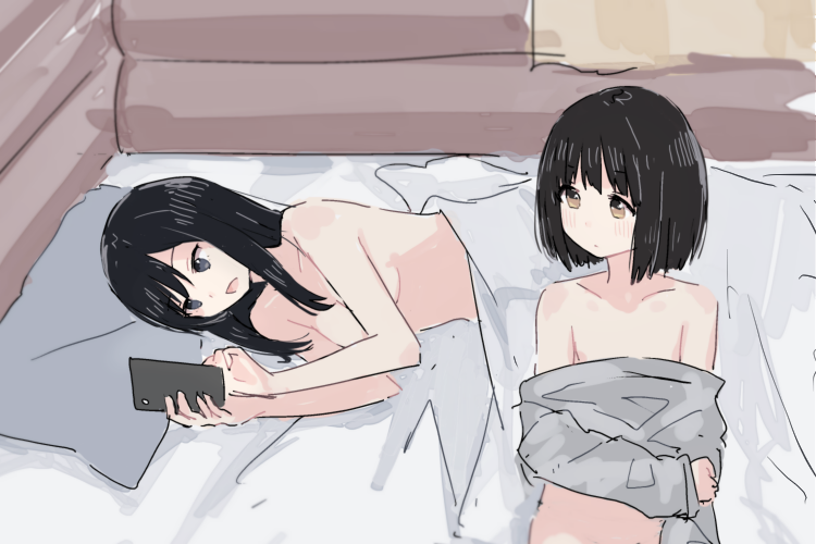koguma and reiko (super cub) drawn by shiroshi_(denpa_eshidan)