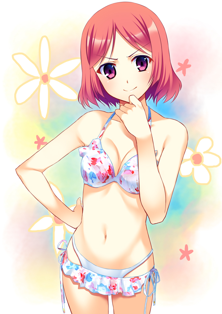 nishikino maki (love live! and 1 more) drawn by hoshi_ichi