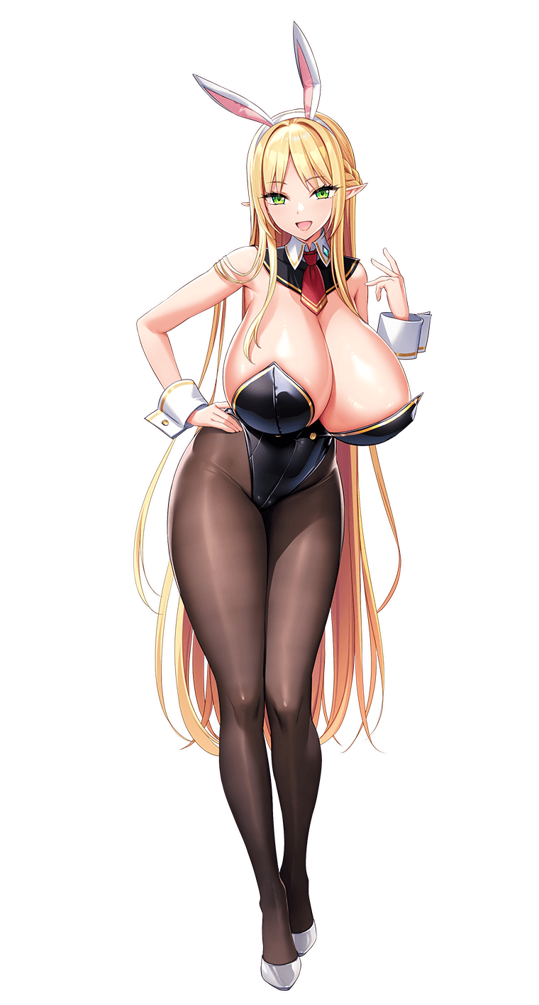 alistine mi rosiel (motto! haramase! honoo no oppai isekai oppai bunny gakuen!) drawn by derauea